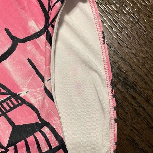 Swiminista X James Peter Henry Pink Black Beach Activities One Piece Swimsuit, X - Picture 3 of 7